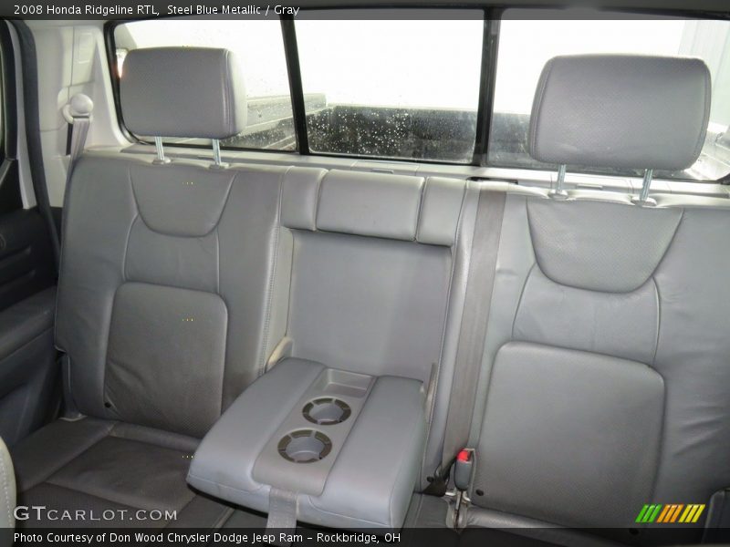 Steel Blue Metallic / Gray 2008 Honda Ridgeline RTL
