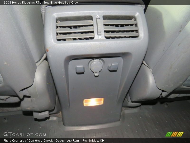 Steel Blue Metallic / Gray 2008 Honda Ridgeline RTL