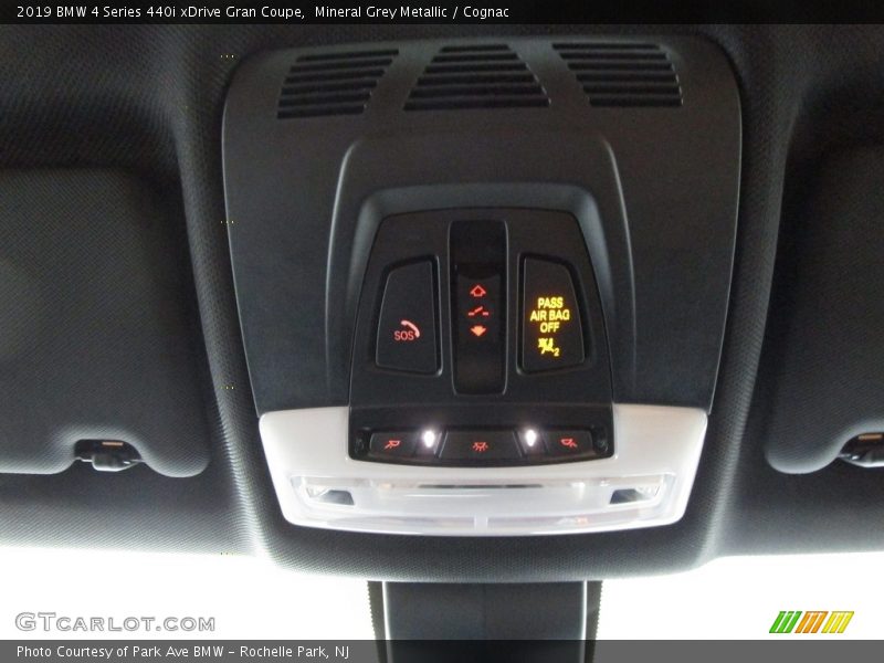 Mineral Grey Metallic / Cognac 2019 BMW 4 Series 440i xDrive Gran Coupe