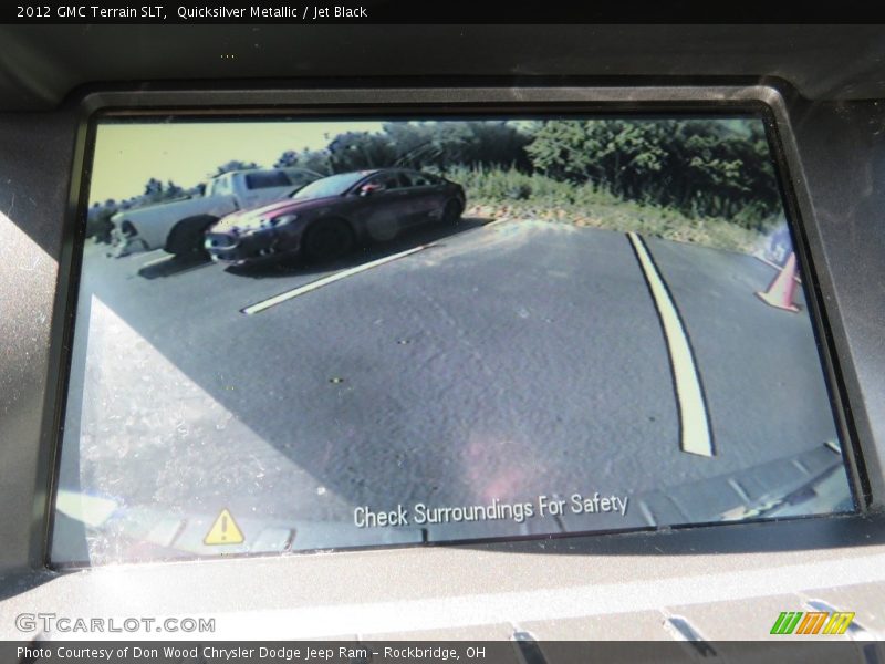 Quicksilver Metallic / Jet Black 2012 GMC Terrain SLT