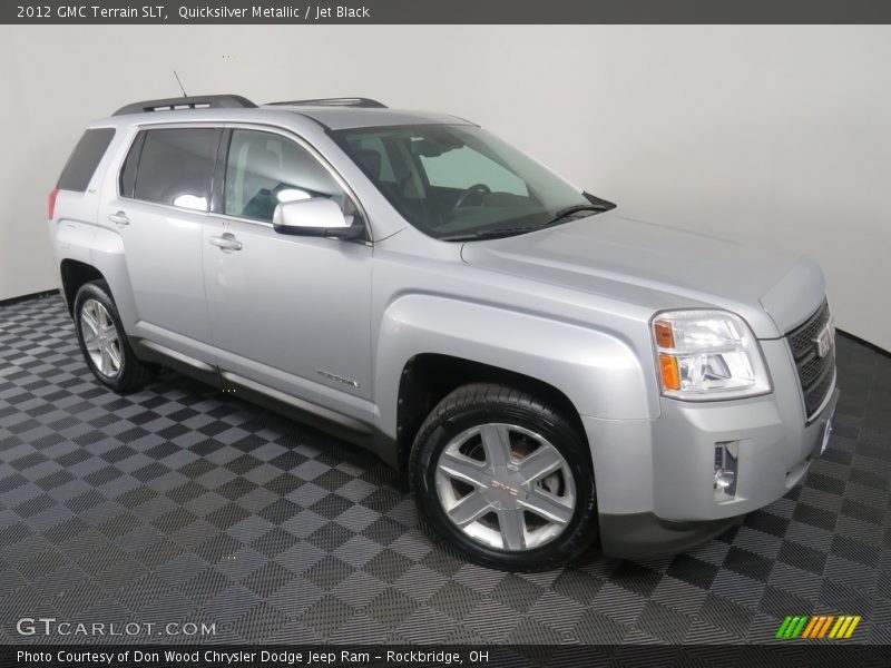 Quicksilver Metallic / Jet Black 2012 GMC Terrain SLT