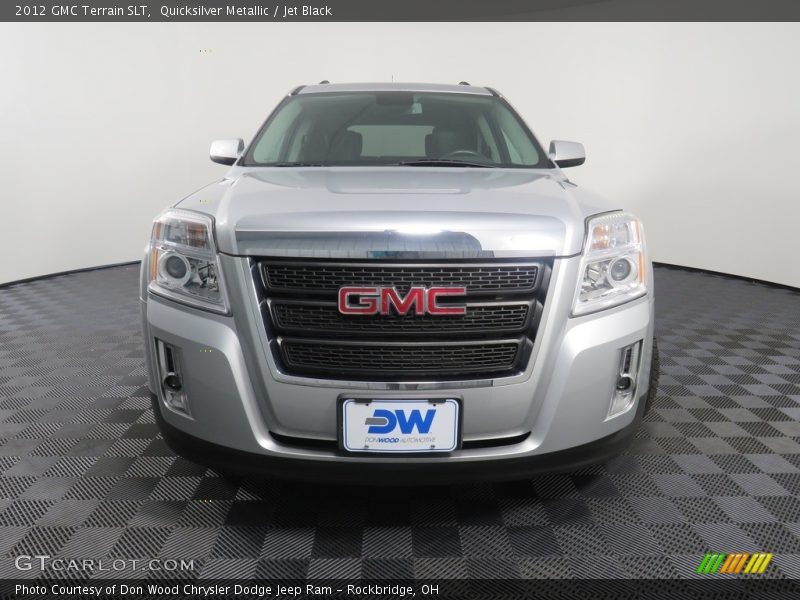 Quicksilver Metallic / Jet Black 2012 GMC Terrain SLT