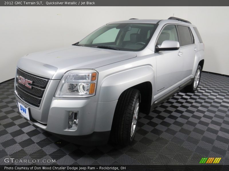 Quicksilver Metallic / Jet Black 2012 GMC Terrain SLT