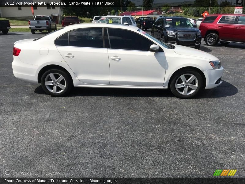 Candy White / Titan Black 2012 Volkswagen Jetta TDI Sedan