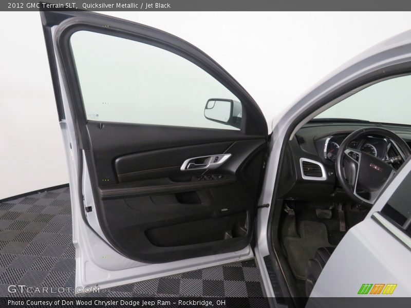 Quicksilver Metallic / Jet Black 2012 GMC Terrain SLT