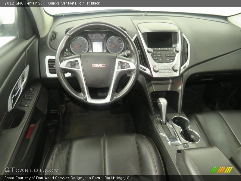 Quicksilver Metallic / Jet Black 2012 GMC Terrain SLT