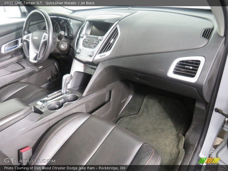 Quicksilver Metallic / Jet Black 2012 GMC Terrain SLT