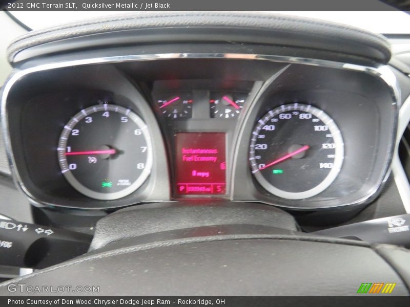 Quicksilver Metallic / Jet Black 2012 GMC Terrain SLT