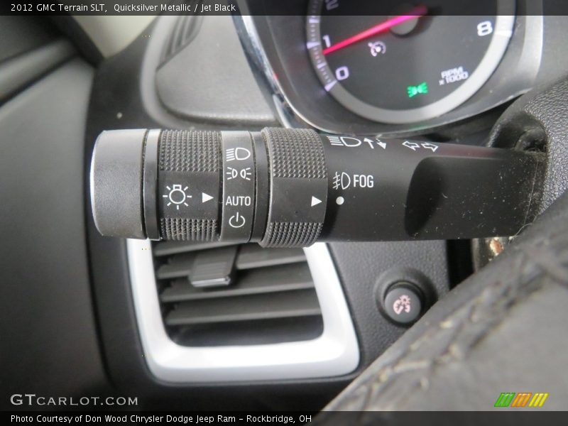 Quicksilver Metallic / Jet Black 2012 GMC Terrain SLT