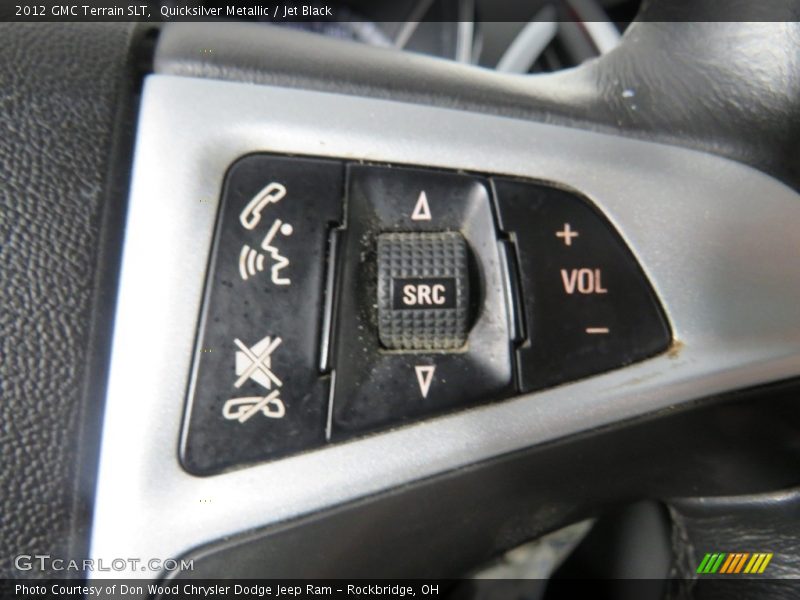 Quicksilver Metallic / Jet Black 2012 GMC Terrain SLT