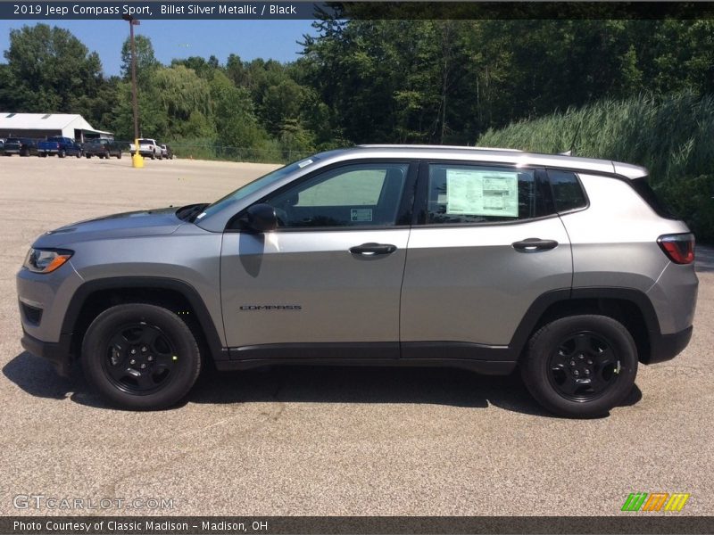 Billet Silver Metallic / Black 2019 Jeep Compass Sport