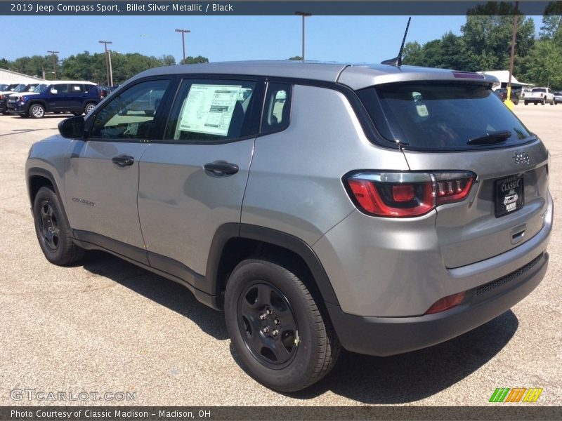 Billet Silver Metallic / Black 2019 Jeep Compass Sport