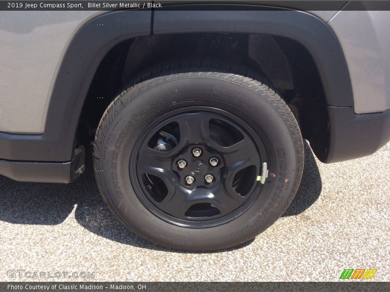 Billet Silver Metallic / Black 2019 Jeep Compass Sport