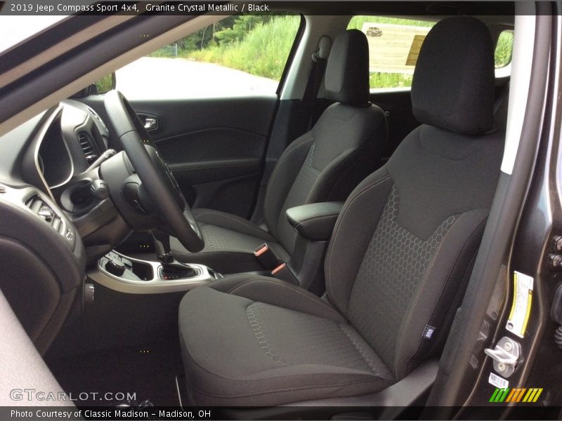 Granite Crystal Metallic / Black 2019 Jeep Compass Sport 4x4