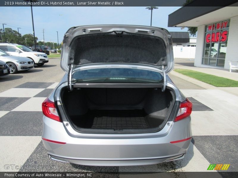 Lunar Silver Metallic / Black 2019 Honda Accord EX-L Hybrid Sedan