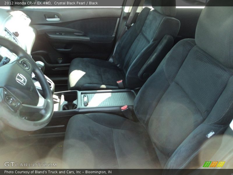 Crystal Black Pearl / Black 2012 Honda CR-V EX 4WD