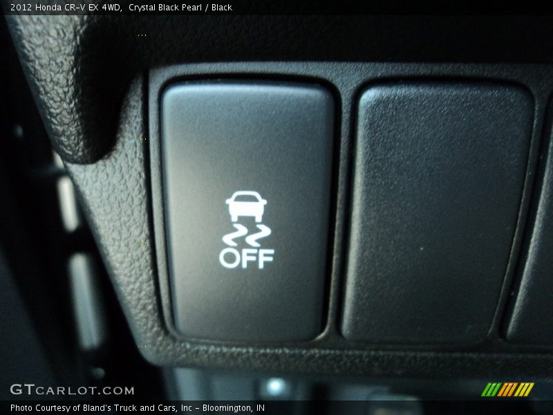 Crystal Black Pearl / Black 2012 Honda CR-V EX 4WD