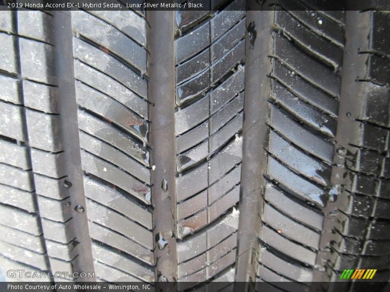 Lunar Silver Metallic / Black 2019 Honda Accord EX-L Hybrid Sedan