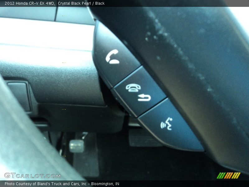 Crystal Black Pearl / Black 2012 Honda CR-V EX 4WD