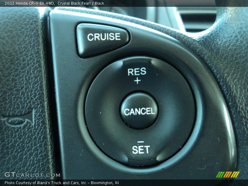 Crystal Black Pearl / Black 2012 Honda CR-V EX 4WD