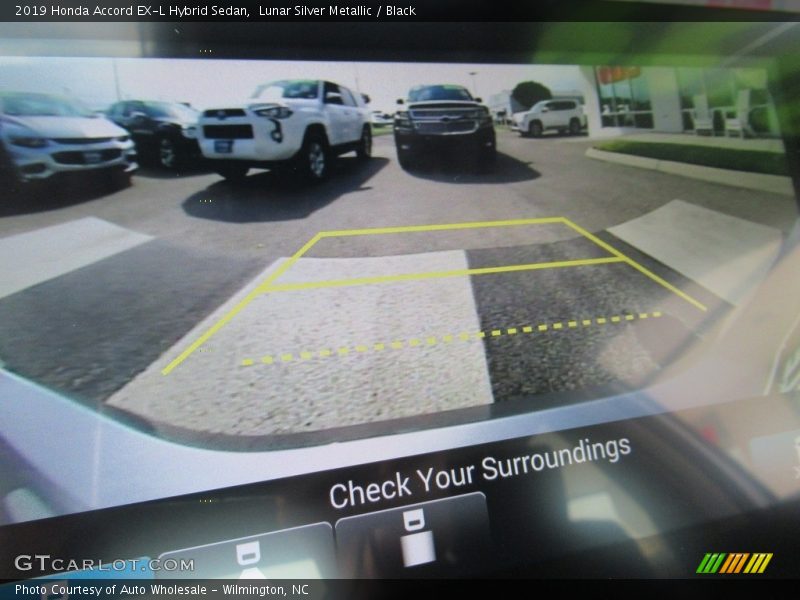 Lunar Silver Metallic / Black 2019 Honda Accord EX-L Hybrid Sedan