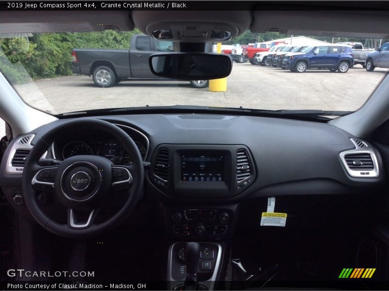 Granite Crystal Metallic / Black 2019 Jeep Compass Sport 4x4