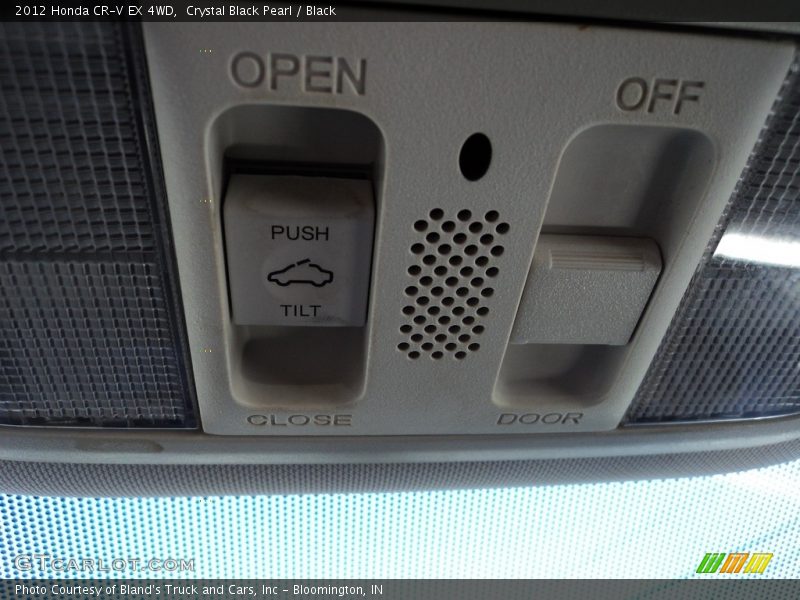 Crystal Black Pearl / Black 2012 Honda CR-V EX 4WD