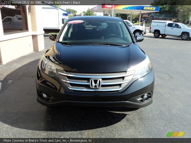 Crystal Black Pearl / Black 2012 Honda CR-V EX 4WD