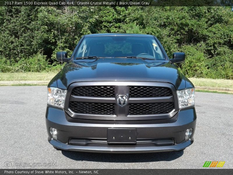 Granite Crystal Metallic / Black/Diesel Gray 2017 Ram 1500 Express Quad Cab 4x4