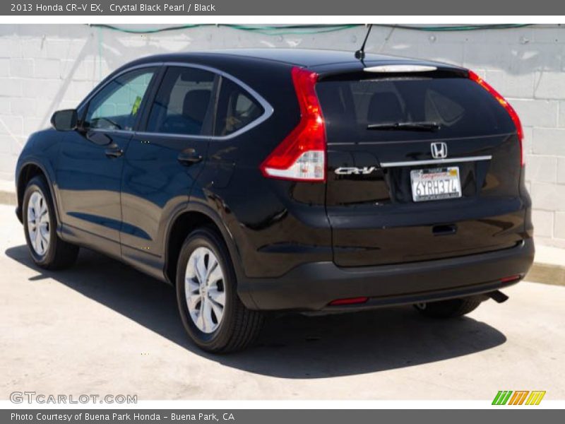 Crystal Black Pearl / Black 2013 Honda CR-V EX