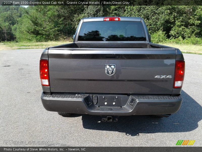 Granite Crystal Metallic / Black/Diesel Gray 2017 Ram 1500 Express Quad Cab 4x4