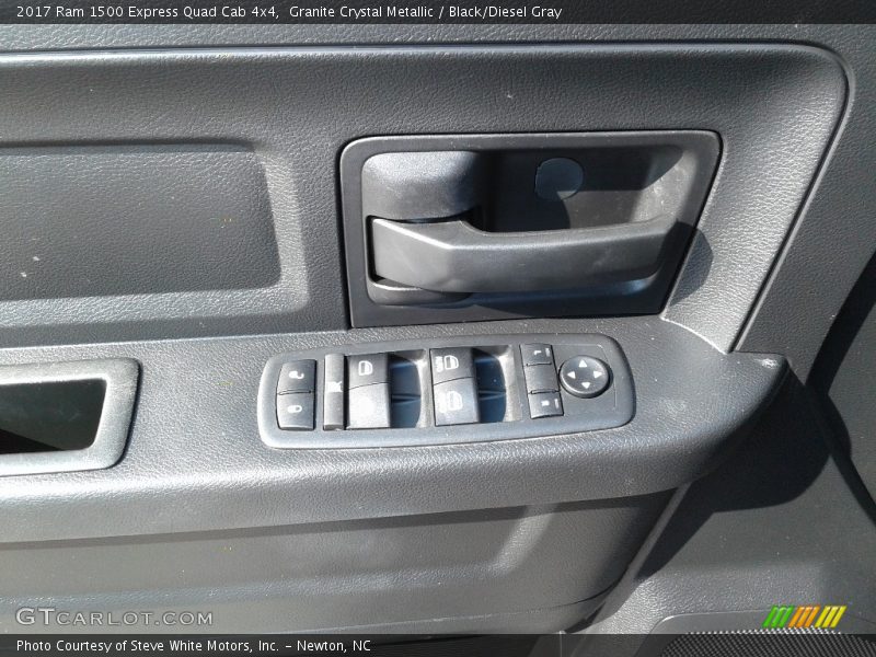Granite Crystal Metallic / Black/Diesel Gray 2017 Ram 1500 Express Quad Cab 4x4