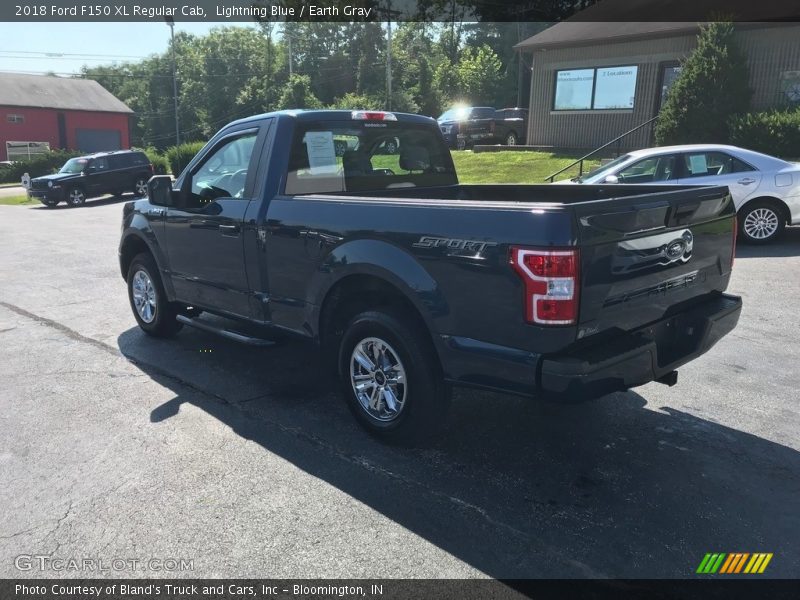 Lightning Blue / Earth Gray 2018 Ford F150 XL Regular Cab