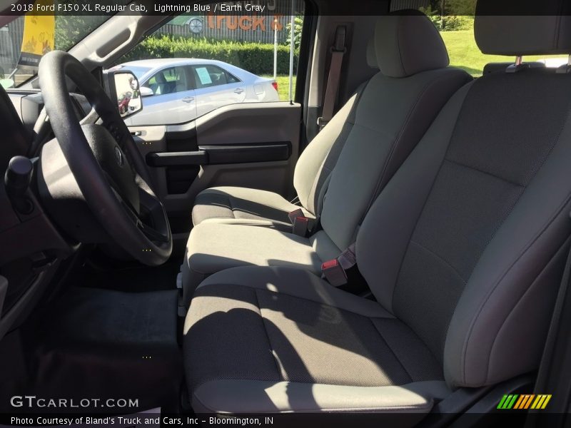 Lightning Blue / Earth Gray 2018 Ford F150 XL Regular Cab