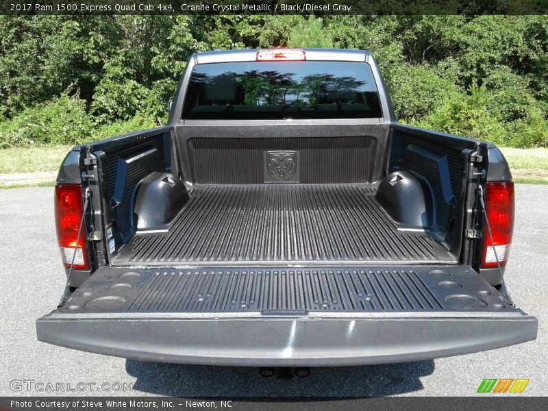 Granite Crystal Metallic / Black/Diesel Gray 2017 Ram 1500 Express Quad Cab 4x4