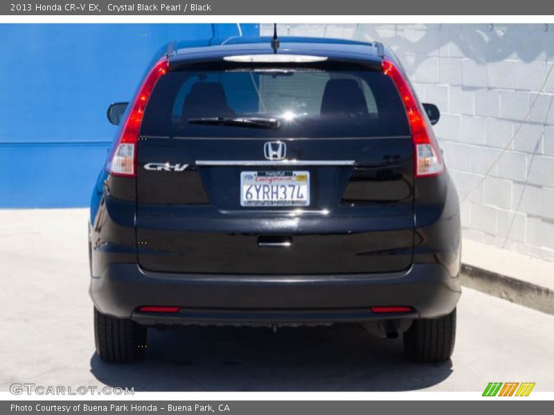 Crystal Black Pearl / Black 2013 Honda CR-V EX