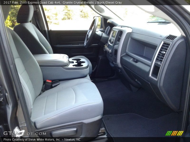 Granite Crystal Metallic / Black/Diesel Gray 2017 Ram 1500 Express Quad Cab 4x4