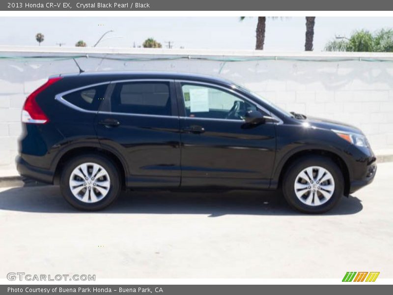 Crystal Black Pearl / Black 2013 Honda CR-V EX