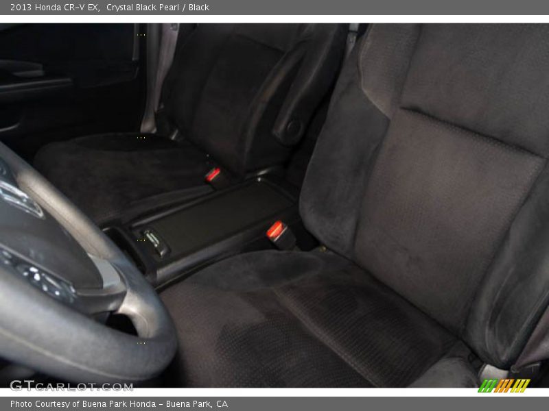 Crystal Black Pearl / Black 2013 Honda CR-V EX