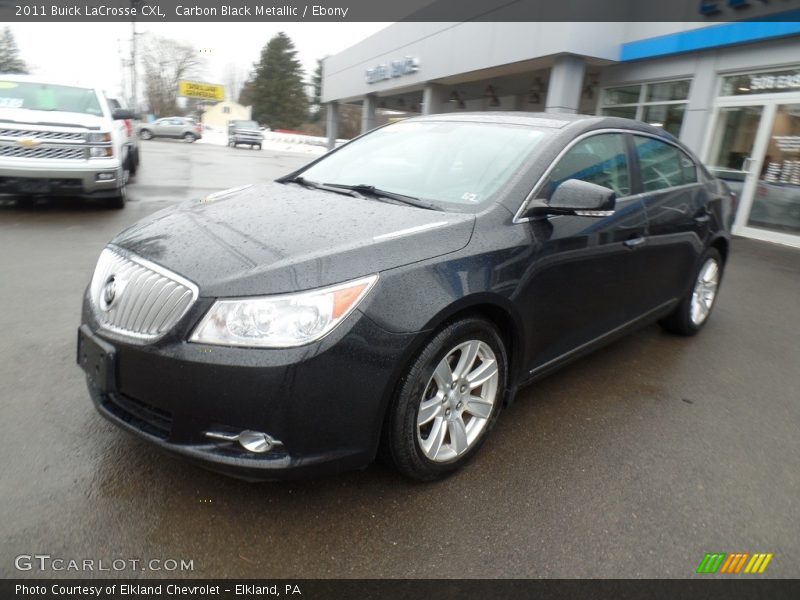 Carbon Black Metallic / Ebony 2011 Buick LaCrosse CXL