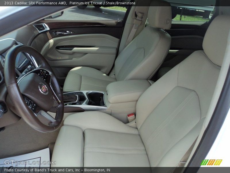 Platinum Ice Tricoat / Shale/Brownstone 2013 Cadillac SRX Performance AWD