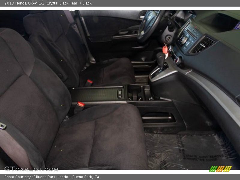 Crystal Black Pearl / Black 2013 Honda CR-V EX