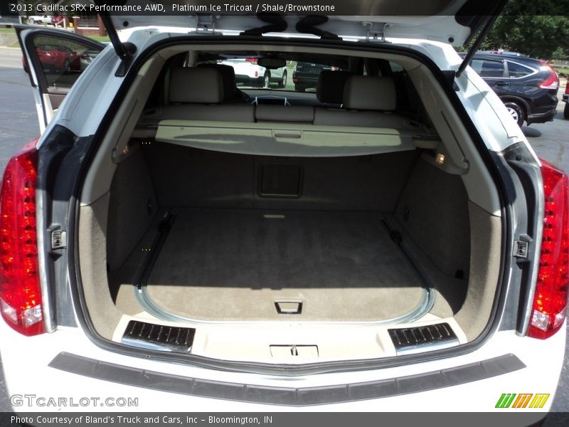Platinum Ice Tricoat / Shale/Brownstone 2013 Cadillac SRX Performance AWD