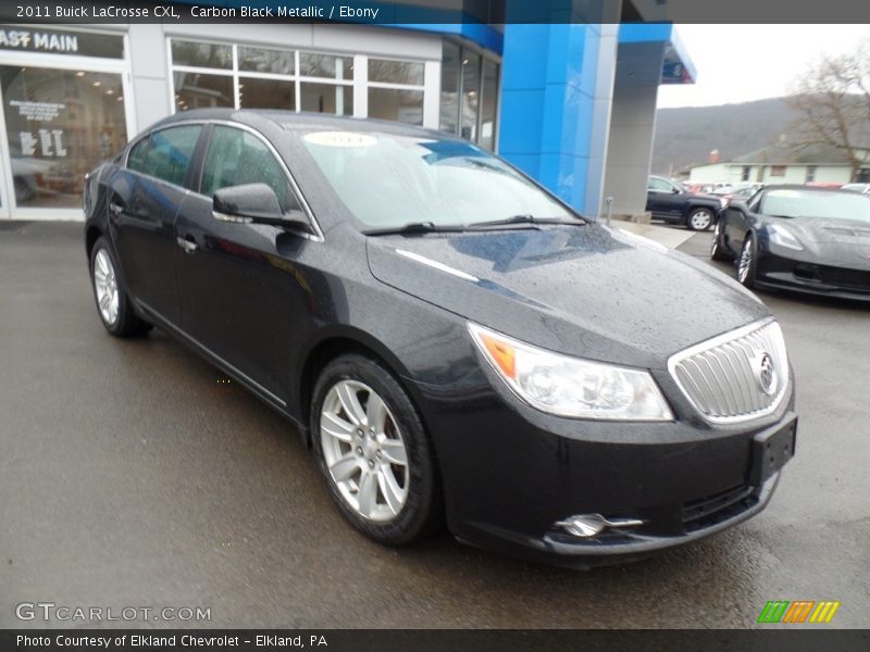 Carbon Black Metallic / Ebony 2011 Buick LaCrosse CXL