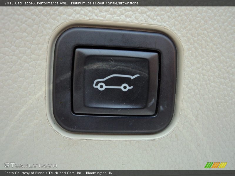 Platinum Ice Tricoat / Shale/Brownstone 2013 Cadillac SRX Performance AWD