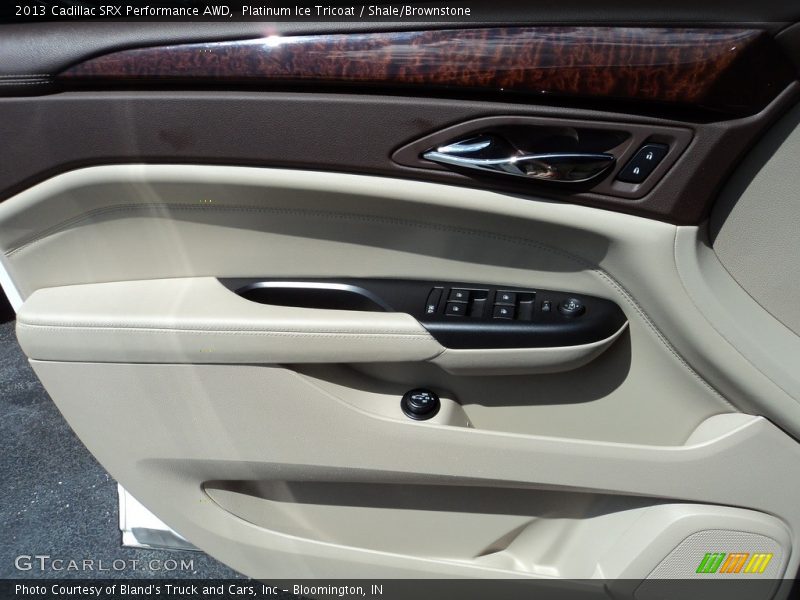 Platinum Ice Tricoat / Shale/Brownstone 2013 Cadillac SRX Performance AWD