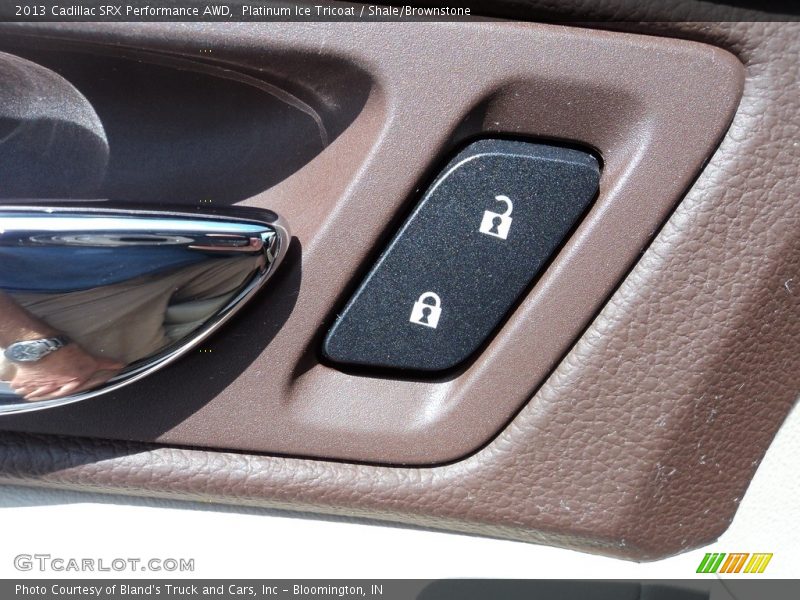 Platinum Ice Tricoat / Shale/Brownstone 2013 Cadillac SRX Performance AWD
