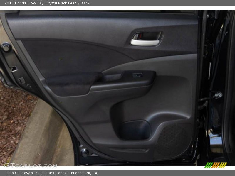 Crystal Black Pearl / Black 2013 Honda CR-V EX