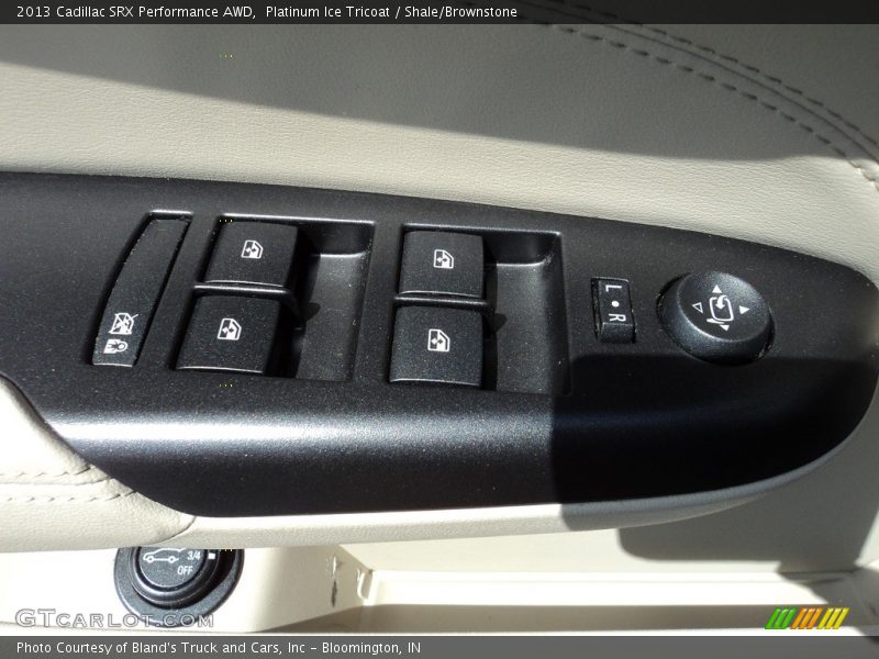 Platinum Ice Tricoat / Shale/Brownstone 2013 Cadillac SRX Performance AWD