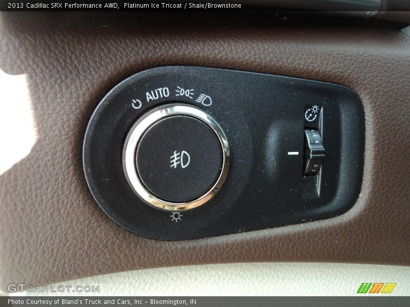 Platinum Ice Tricoat / Shale/Brownstone 2013 Cadillac SRX Performance AWD